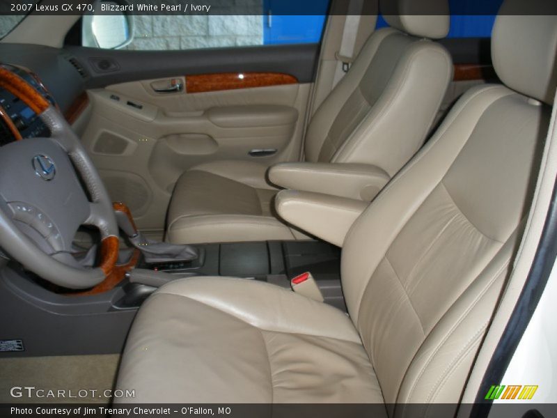 Blizzard White Pearl / Ivory 2007 Lexus GX 470