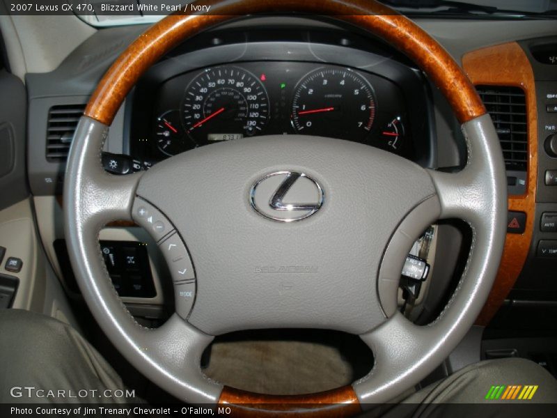 Blizzard White Pearl / Ivory 2007 Lexus GX 470