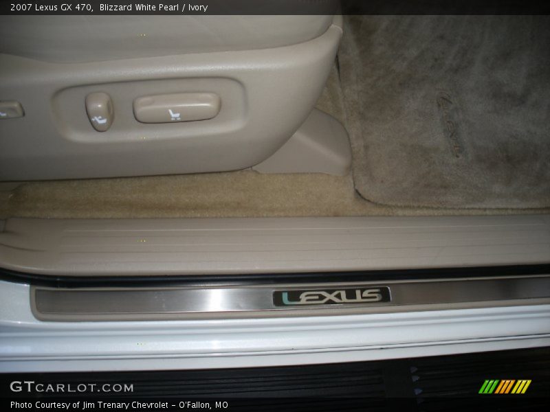 Blizzard White Pearl / Ivory 2007 Lexus GX 470