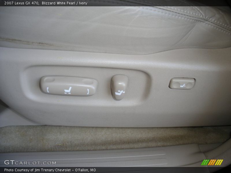 Blizzard White Pearl / Ivory 2007 Lexus GX 470