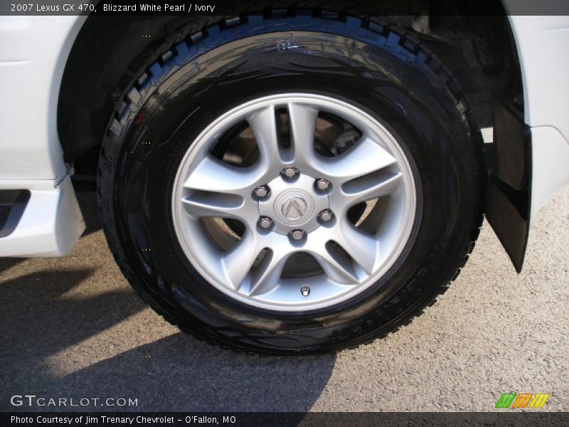Blizzard White Pearl / Ivory 2007 Lexus GX 470