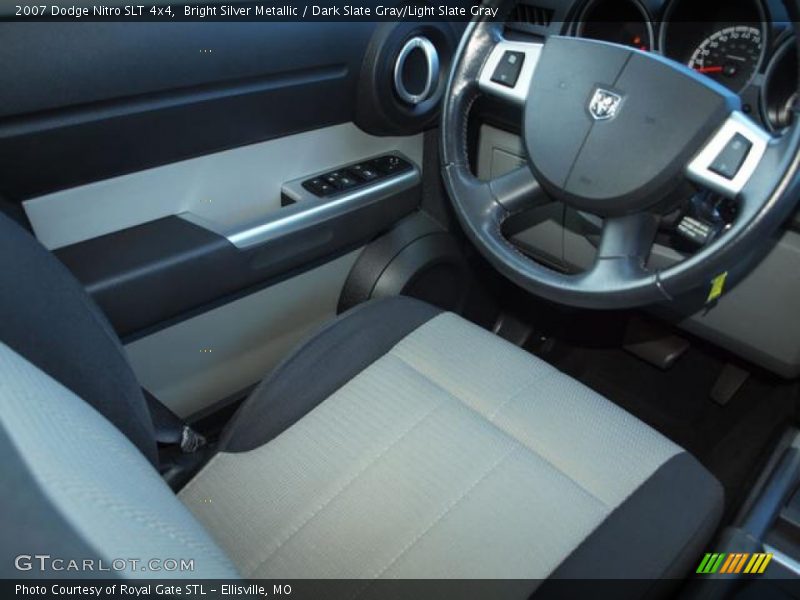 Bright Silver Metallic / Dark Slate Gray/Light Slate Gray 2007 Dodge Nitro SLT 4x4