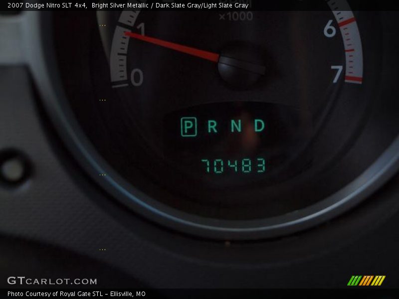 Bright Silver Metallic / Dark Slate Gray/Light Slate Gray 2007 Dodge Nitro SLT 4x4