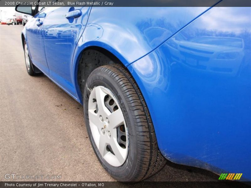 Blue Flash Metallic / Gray 2008 Chevrolet Cobalt LT Sedan