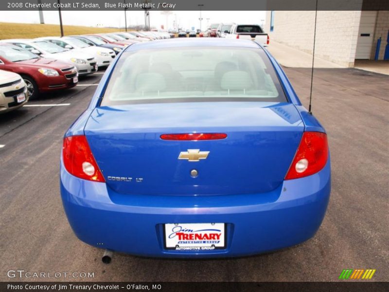 Blue Flash Metallic / Gray 2008 Chevrolet Cobalt LT Sedan