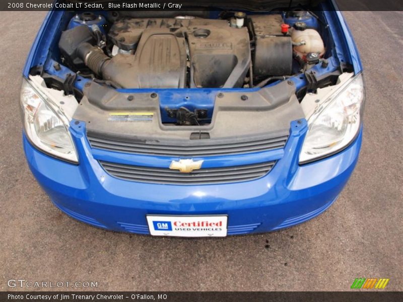 Blue Flash Metallic / Gray 2008 Chevrolet Cobalt LT Sedan