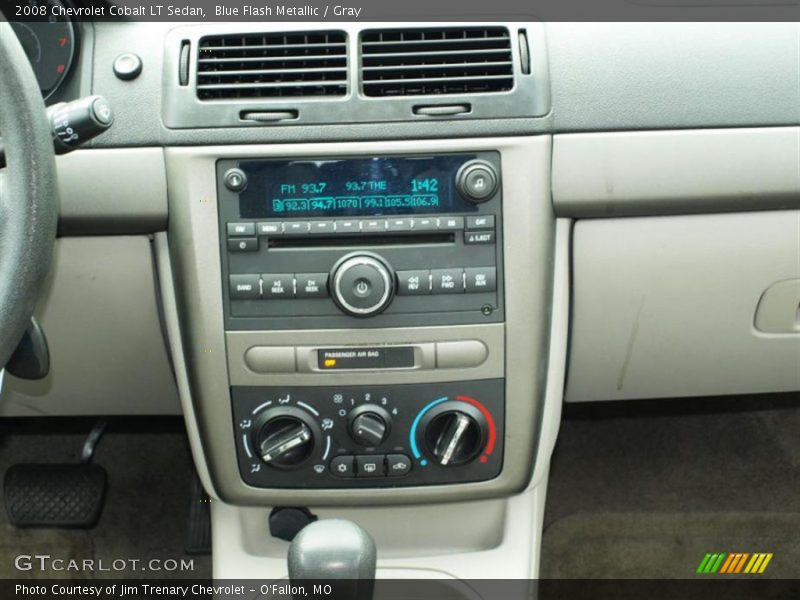 Blue Flash Metallic / Gray 2008 Chevrolet Cobalt LT Sedan