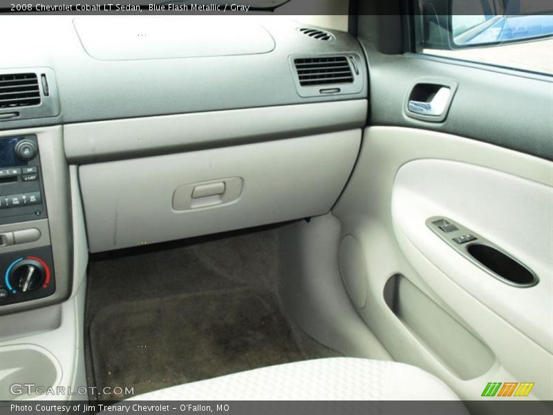 Blue Flash Metallic / Gray 2008 Chevrolet Cobalt LT Sedan