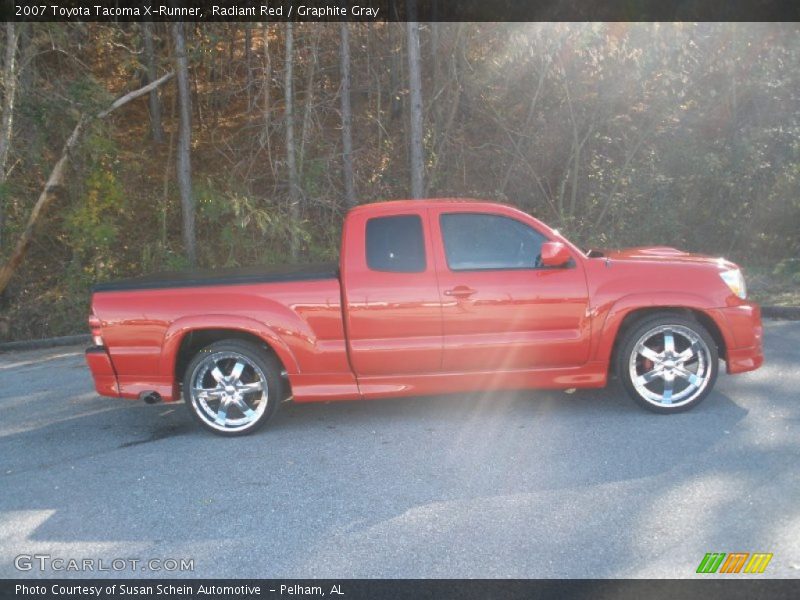 Radiant Red / Graphite Gray 2007 Toyota Tacoma X-Runner