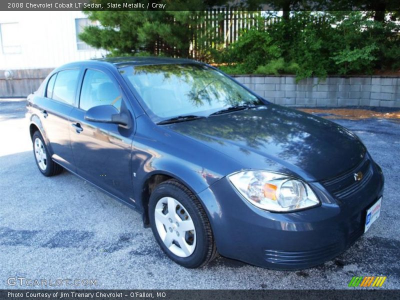 Slate Metallic / Gray 2008 Chevrolet Cobalt LT Sedan