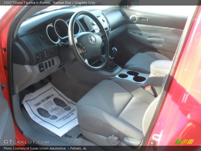 Radiant Red / Graphite Gray 2007 Toyota Tacoma X-Runner