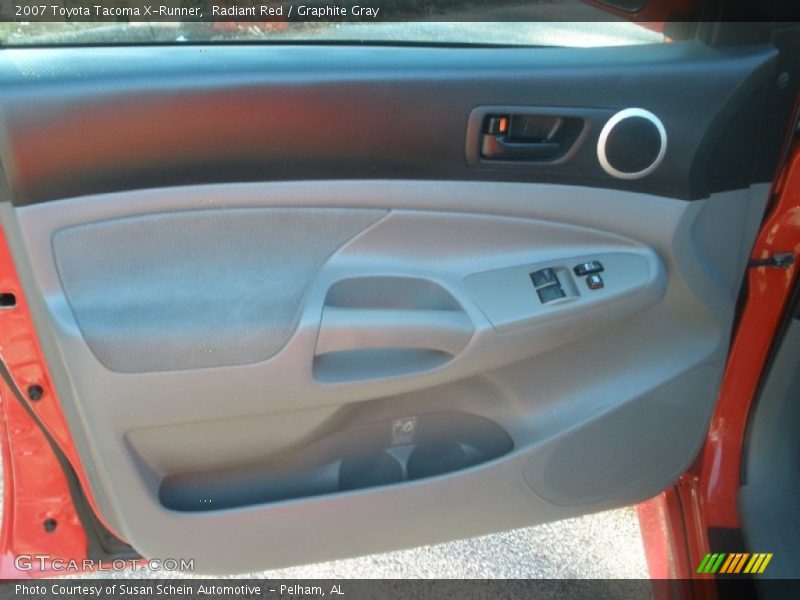 Radiant Red / Graphite Gray 2007 Toyota Tacoma X-Runner