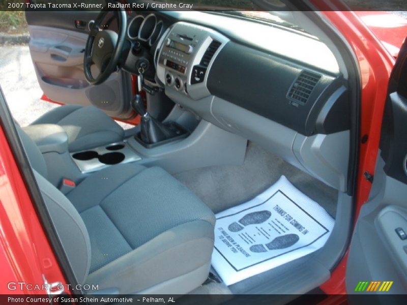 Radiant Red / Graphite Gray 2007 Toyota Tacoma X-Runner