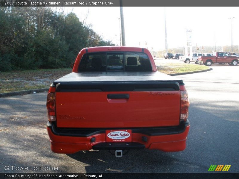 Radiant Red / Graphite Gray 2007 Toyota Tacoma X-Runner