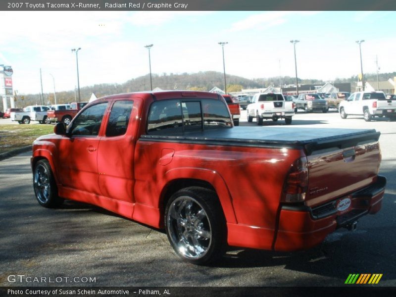 Radiant Red / Graphite Gray 2007 Toyota Tacoma X-Runner