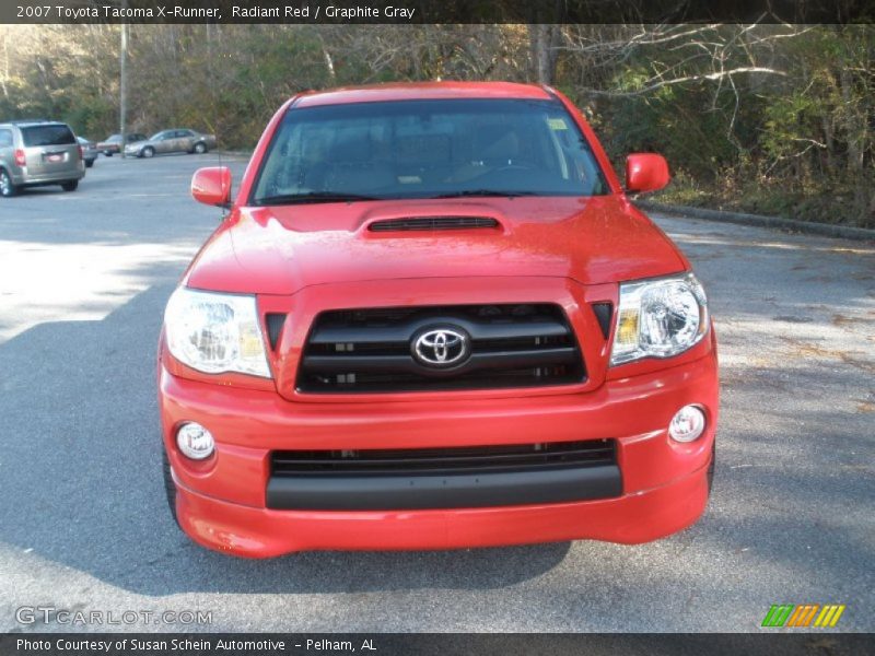 Radiant Red / Graphite Gray 2007 Toyota Tacoma X-Runner