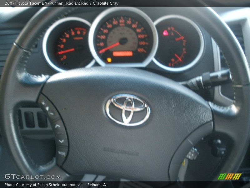 Radiant Red / Graphite Gray 2007 Toyota Tacoma X-Runner