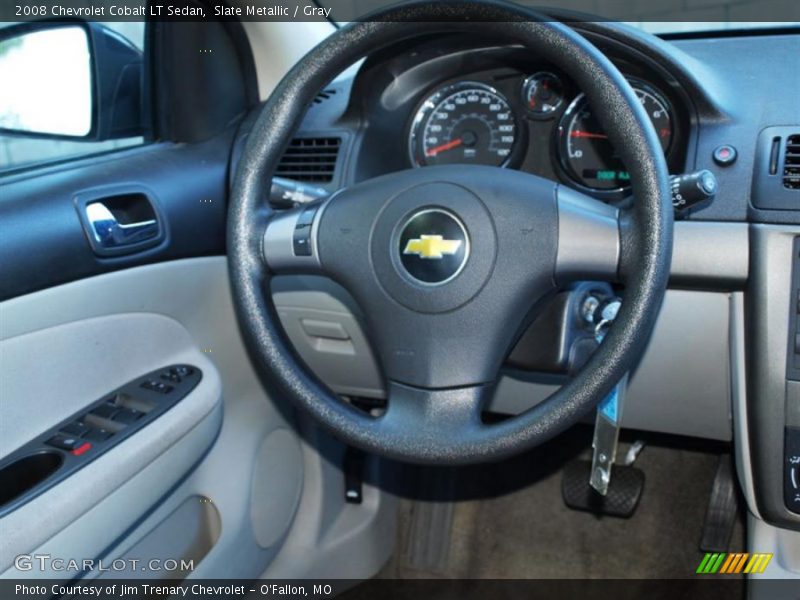 Slate Metallic / Gray 2008 Chevrolet Cobalt LT Sedan