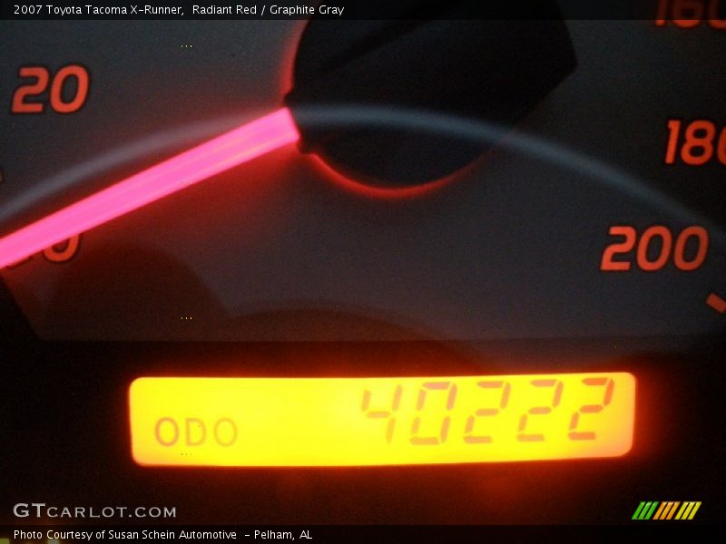 Radiant Red / Graphite Gray 2007 Toyota Tacoma X-Runner