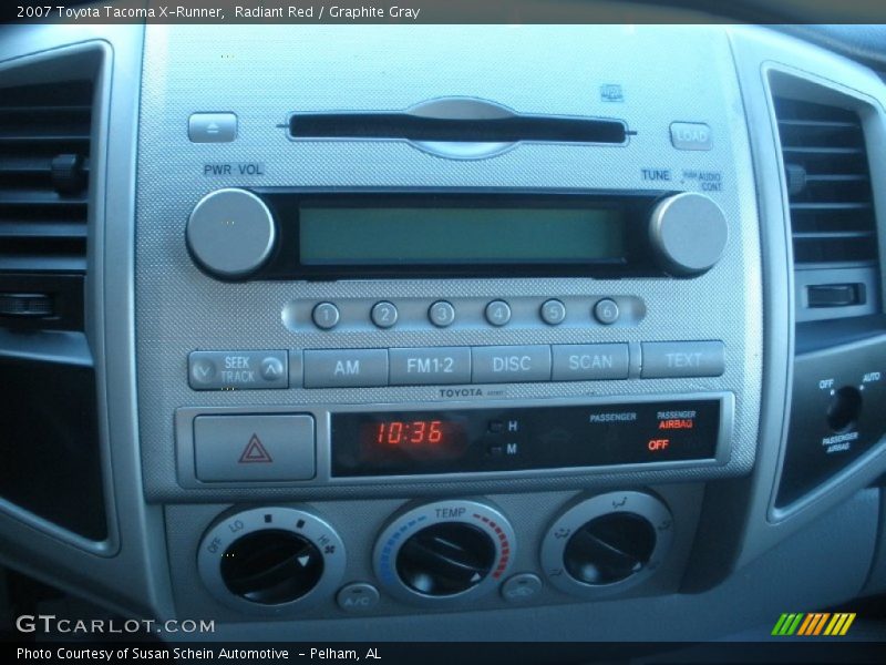 Radiant Red / Graphite Gray 2007 Toyota Tacoma X-Runner
