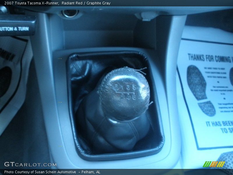 Radiant Red / Graphite Gray 2007 Toyota Tacoma X-Runner