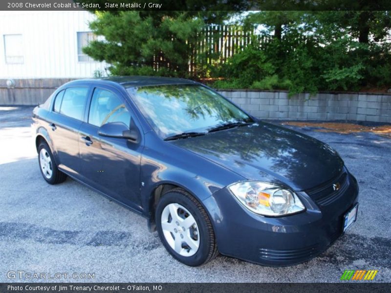 Slate Metallic / Gray 2008 Chevrolet Cobalt LT Sedan