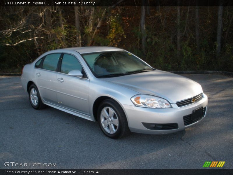 Silver Ice Metallic / Ebony 2011 Chevrolet Impala LT