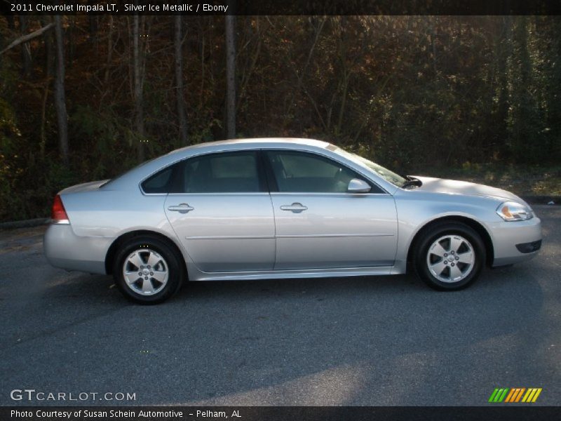 Silver Ice Metallic / Ebony 2011 Chevrolet Impala LT