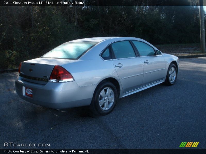 Silver Ice Metallic / Ebony 2011 Chevrolet Impala LT