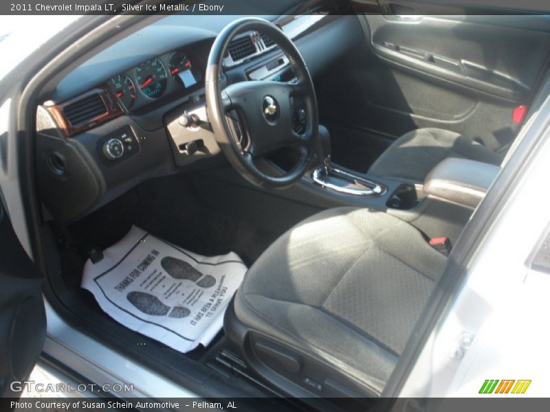 Silver Ice Metallic / Ebony 2011 Chevrolet Impala LT