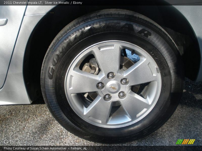 Silver Ice Metallic / Ebony 2011 Chevrolet Impala LT
