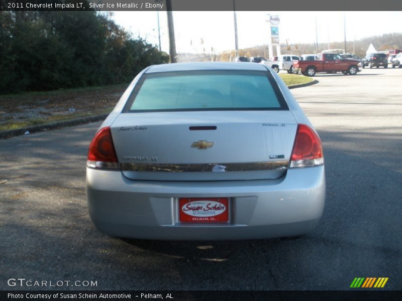 Silver Ice Metallic / Ebony 2011 Chevrolet Impala LT