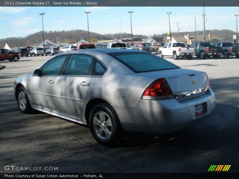 Silver Ice Metallic / Ebony 2011 Chevrolet Impala LT