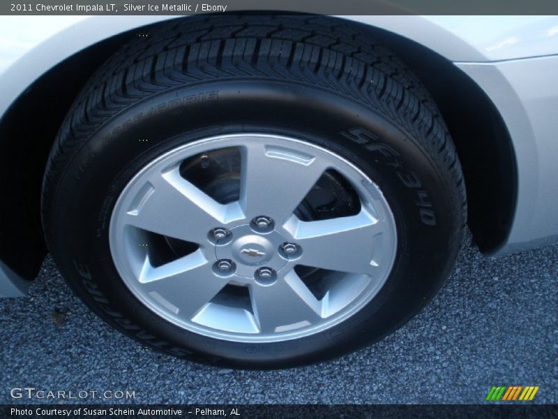Silver Ice Metallic / Ebony 2011 Chevrolet Impala LT