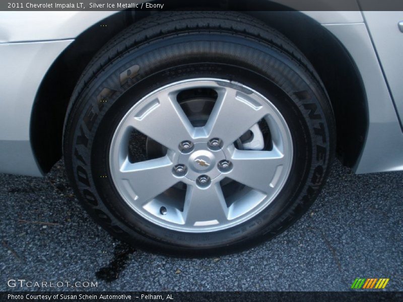 Silver Ice Metallic / Ebony 2011 Chevrolet Impala LT