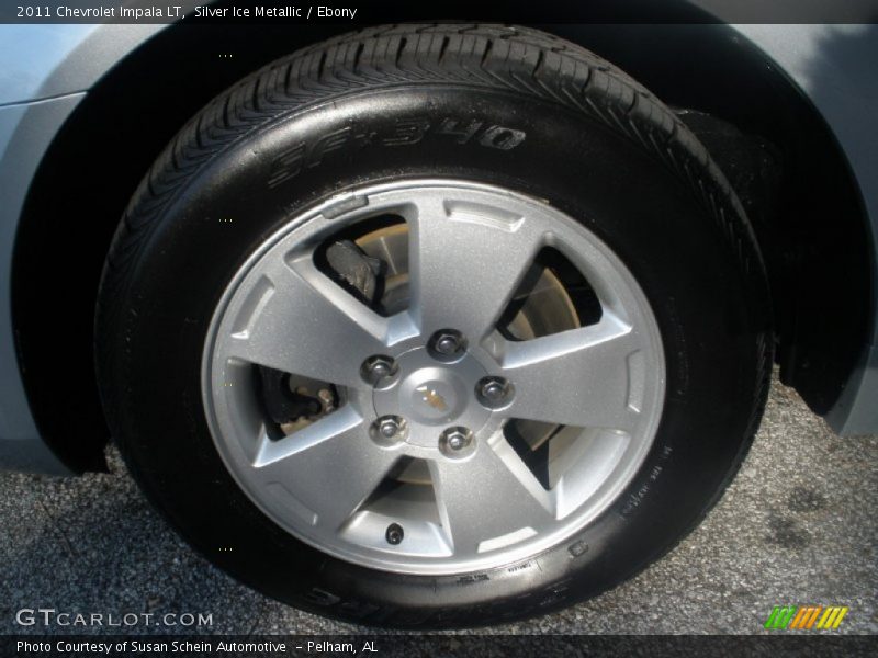 Silver Ice Metallic / Ebony 2011 Chevrolet Impala LT