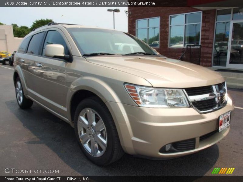 Light Sandstone Metallic / Dark Slate Gray/Light Graystone 2009 Dodge Journey R/T