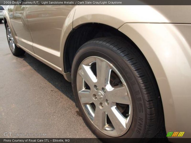 Light Sandstone Metallic / Dark Slate Gray/Light Graystone 2009 Dodge Journey R/T
