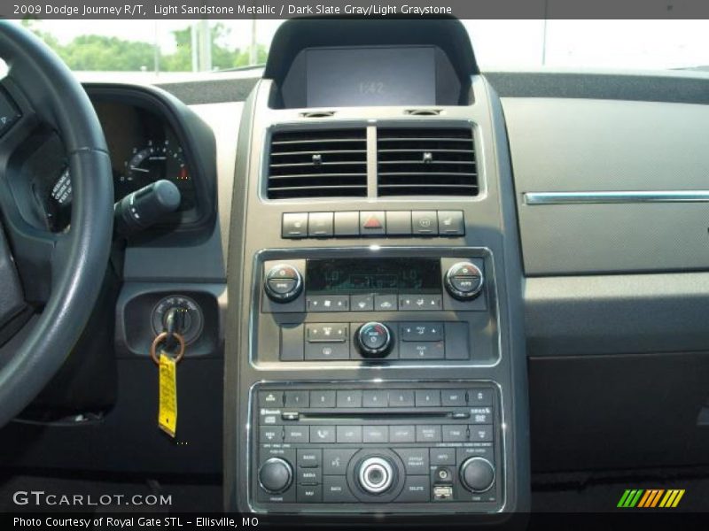Light Sandstone Metallic / Dark Slate Gray/Light Graystone 2009 Dodge Journey R/T