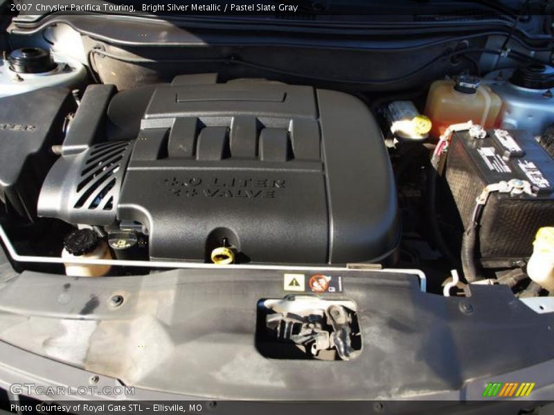 Bright Silver Metallic / Pastel Slate Gray 2007 Chrysler Pacifica Touring