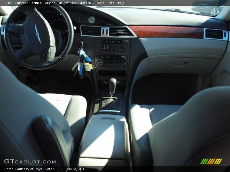 Bright Silver Metallic / Pastel Slate Gray 2007 Chrysler Pacifica Touring