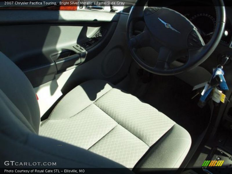 Bright Silver Metallic / Pastel Slate Gray 2007 Chrysler Pacifica Touring
