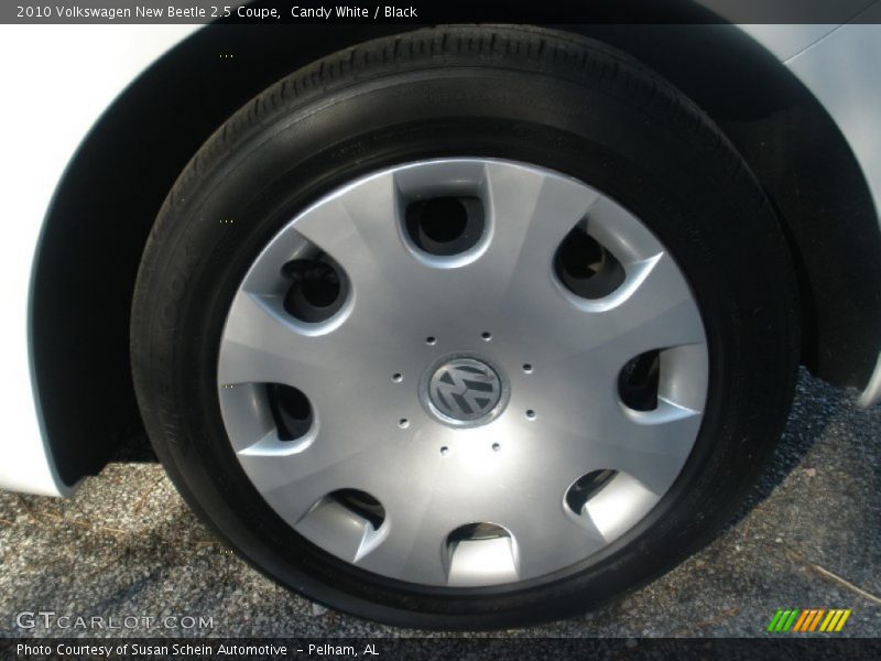 Candy White / Black 2010 Volkswagen New Beetle 2.5 Coupe