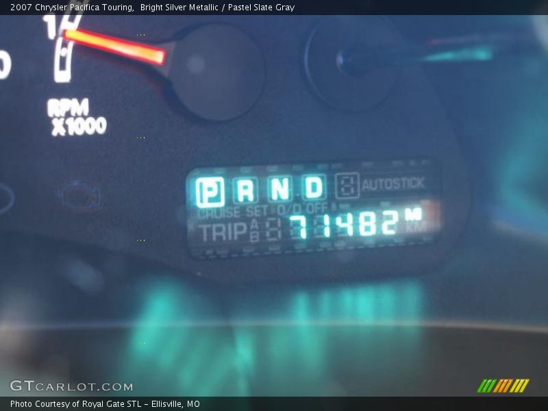 Bright Silver Metallic / Pastel Slate Gray 2007 Chrysler Pacifica Touring