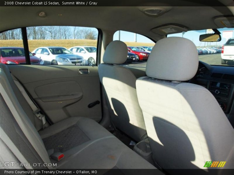 Summit White / Gray 2008 Chevrolet Cobalt LS Sedan