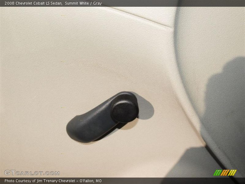 Summit White / Gray 2008 Chevrolet Cobalt LS Sedan