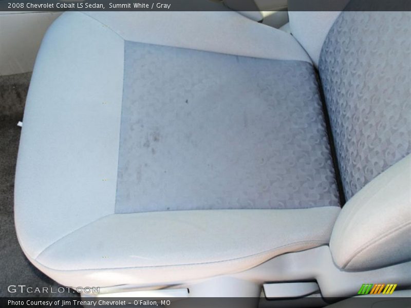 Summit White / Gray 2008 Chevrolet Cobalt LS Sedan