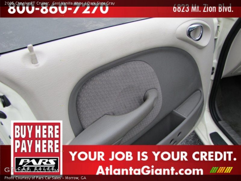 Cool Vanilla White / Dark Slate Gray 2005 Chrysler PT Cruiser