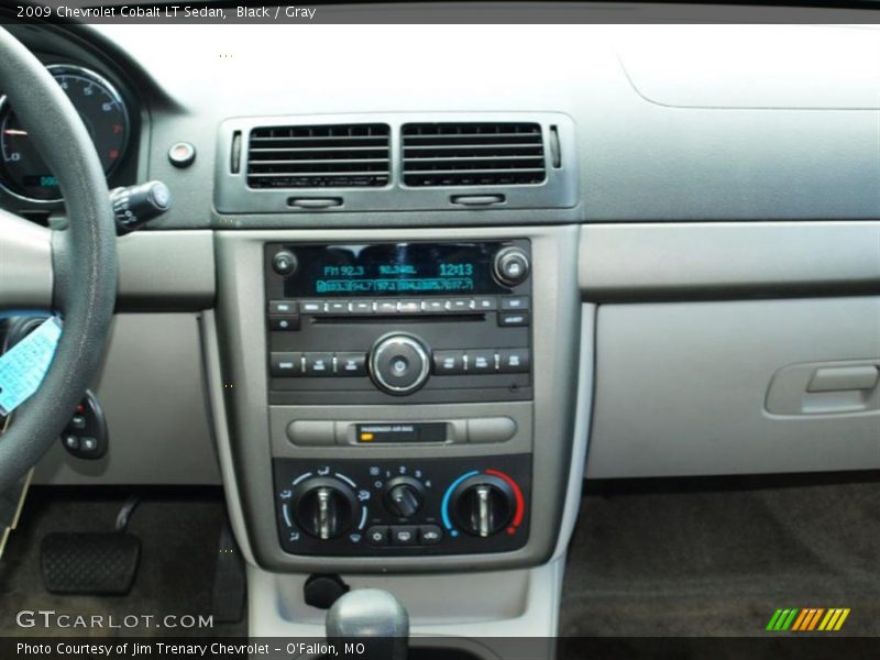 Black / Gray 2009 Chevrolet Cobalt LT Sedan