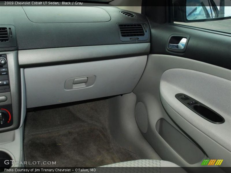 Black / Gray 2009 Chevrolet Cobalt LT Sedan